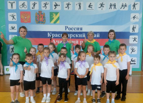 Воспитанники нашего детского сада приняли активное участие в «Весёлых стартах» Воспитанники нашего детского сада приняли активное участие в «Весёлых стартах».